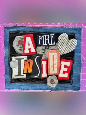 Ransom Note Patch - A Fire Inside